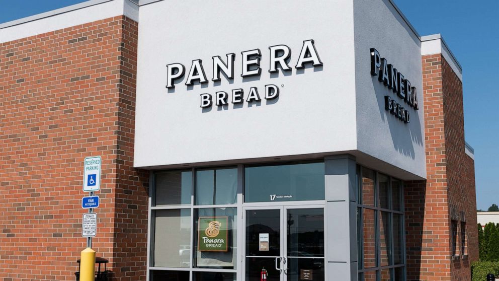PHOTO: In this Aug. 5, 2018, file photo, a Panera Bread store in Teterboro, N.J., is shown.