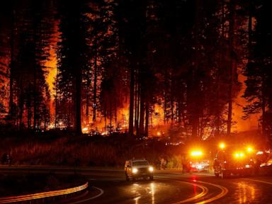 Man accused of starting largest wildfire burning in the US charged with felony arson