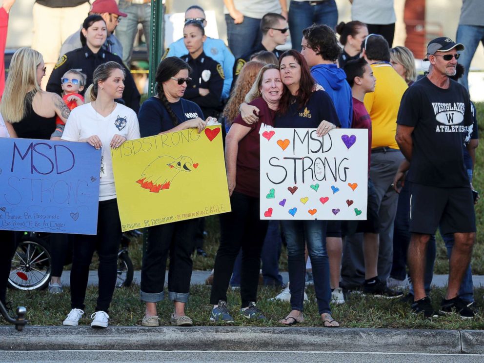 Mixed Emotions As Stoneman Douglas Students Return To Class: 'School ...