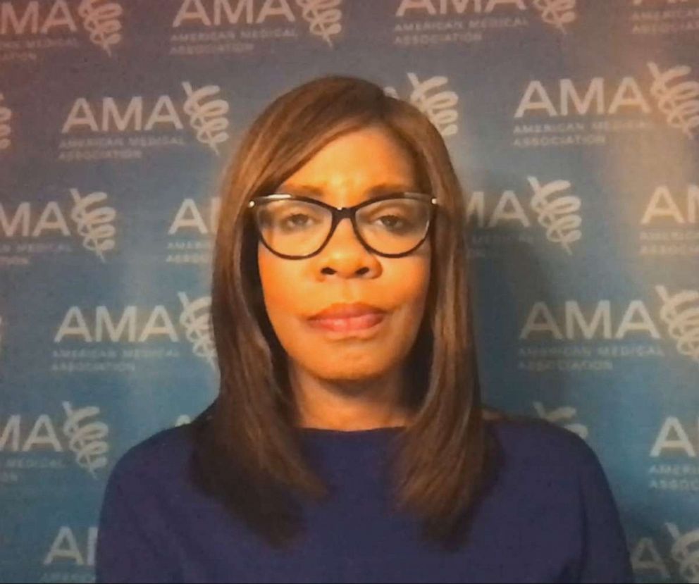 PHOTO: “The foundation of any informed choices or policy decisions going forward is science and the evidence,” Dr. Patrice Harris, president of the American Medical Association, told “Nightline.” 