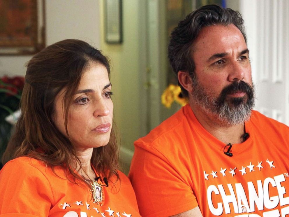 PHOTO: Manuel and Patricia Oliver are pictured during an interview with ABC News.