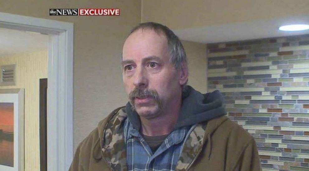 PHOTO: Patrick Patterson, the father of Jake Patterson, who is charged with the kidnapping of Jayme Closs and the murder of her parents in Barron, Wis., spoke to ABC News on Wednesday, Feb. 6, 2019.
