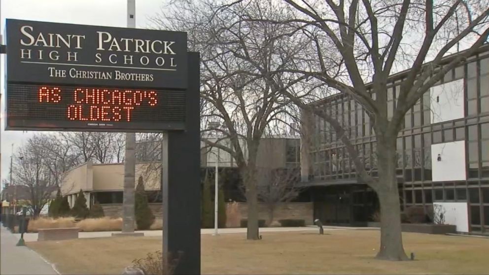 100 students were out sick at Saint Patrick High School in Chicago, Jan. 29, 2018.
