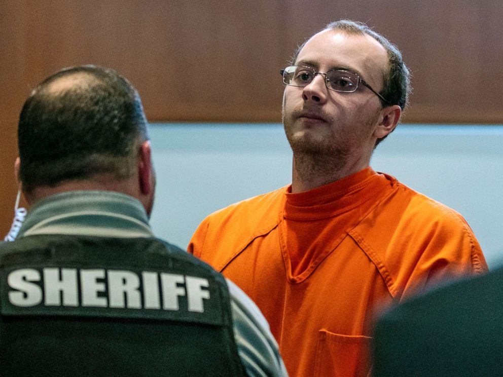 PHOTO:In this March 27, 2019 file photo Jake Patterson appears for a hearing at the Barron County Justice Center, in Barron, Wis.