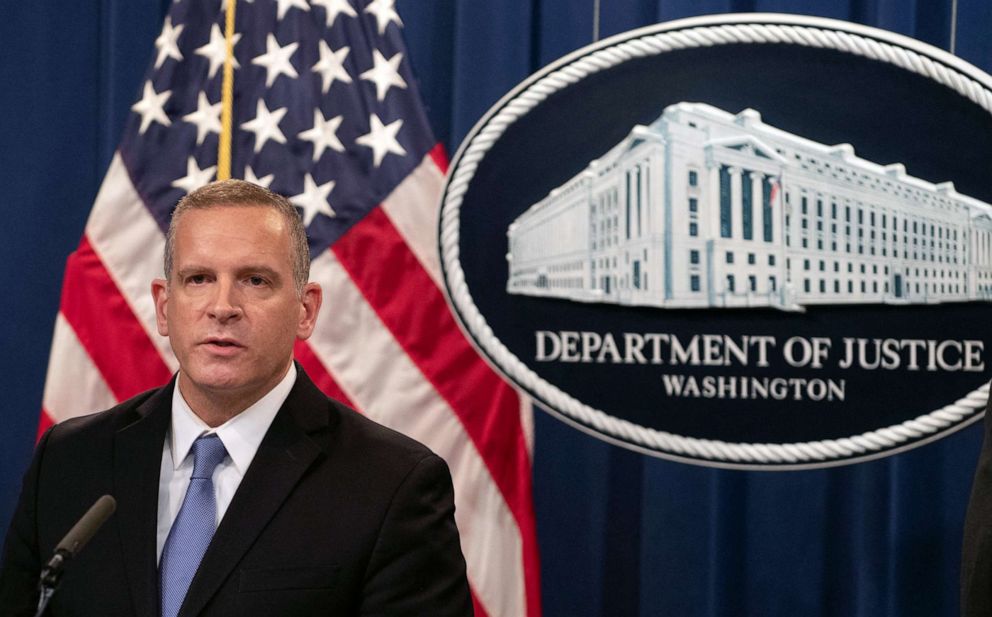 PHOTO: FBI Deputy Director Paul Abbate speaks at a press conference in Washington, D.C., Oct. 26, 2021.