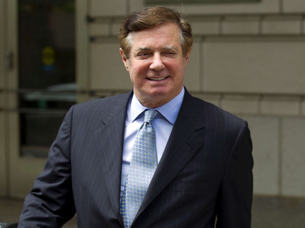 PHOTO: Paul Manafort, President Donald Trump's former campaign chairman, leaves the Federal District Court after a hearing, in Washington, DC, May 23, 2018.