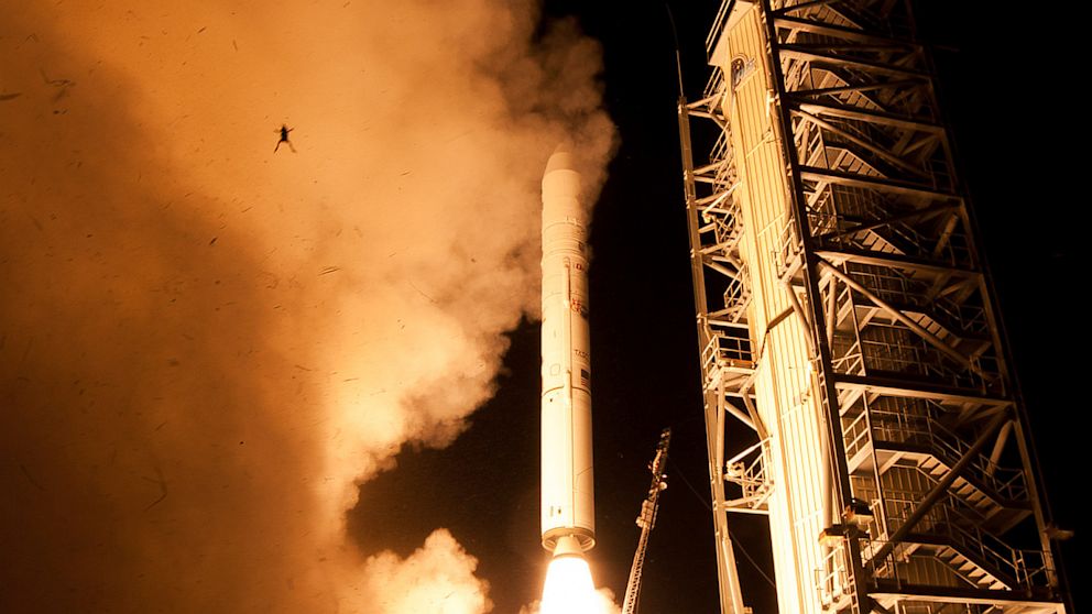 space shuttle on frog