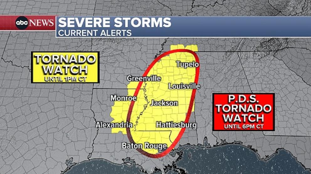 PHOTO: pds tornado watch graphic
