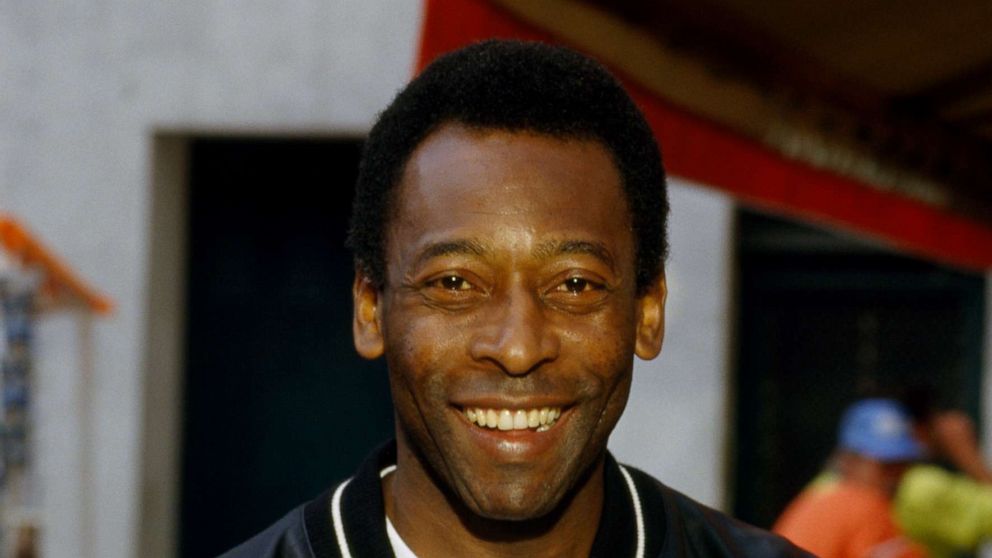 PHOTO: In this Aug. 6, 1987 file photo, Brazilian soccer champion Pele is shown.