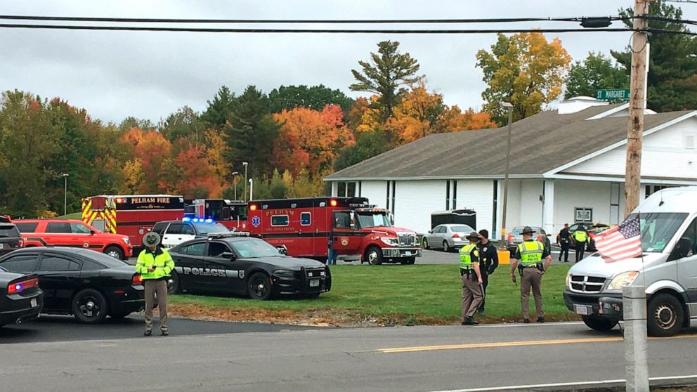 VIDEO: Several injured as suspect opens fire inside church at wedding