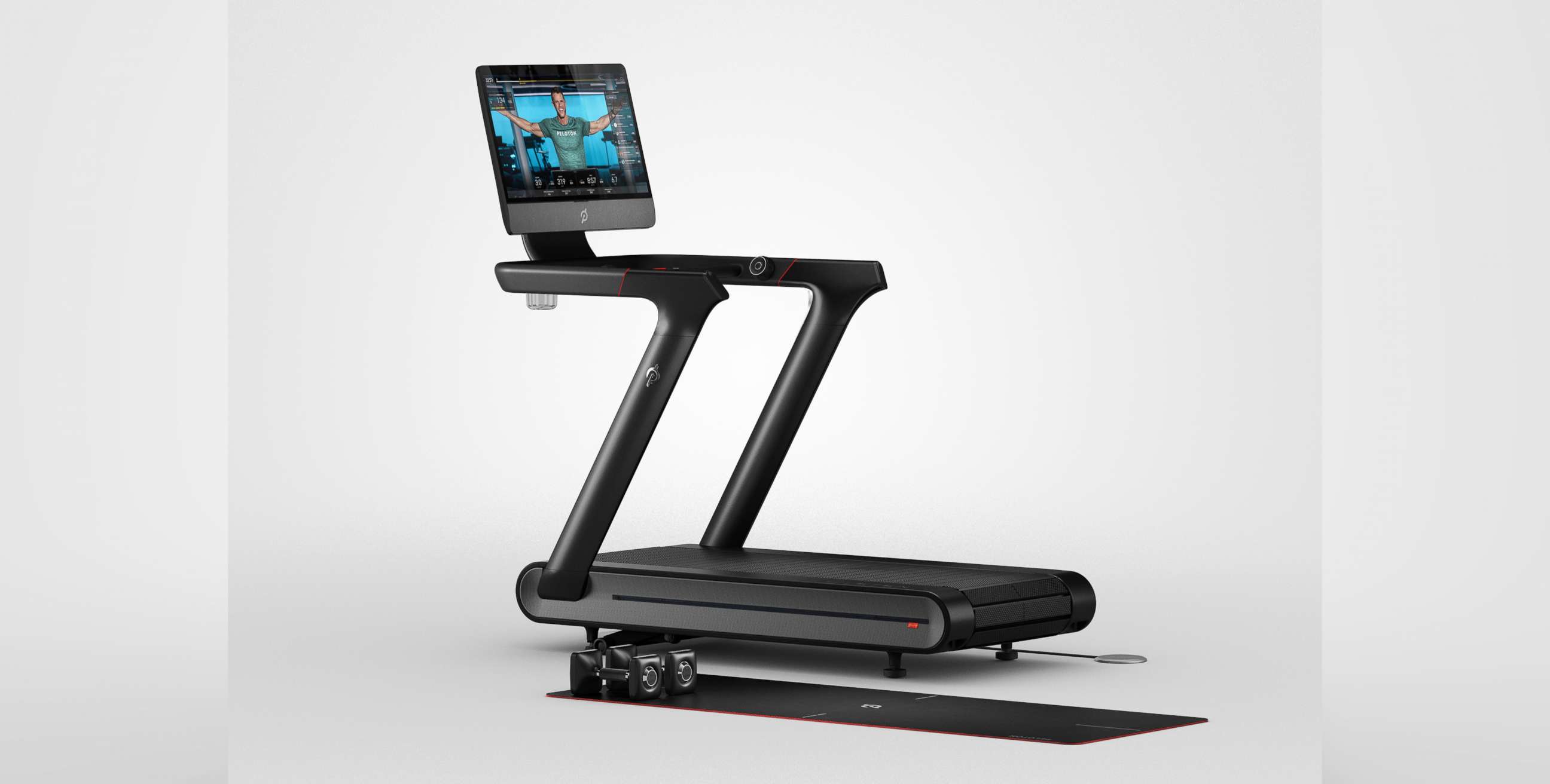 PHOTO: A Peloton Tread+ treadmill is pictured in an undated marketing image released by Peloton.
