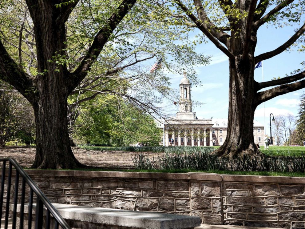 PHOTO: Old Main at Pennsylvania State University, May 4, 2013.