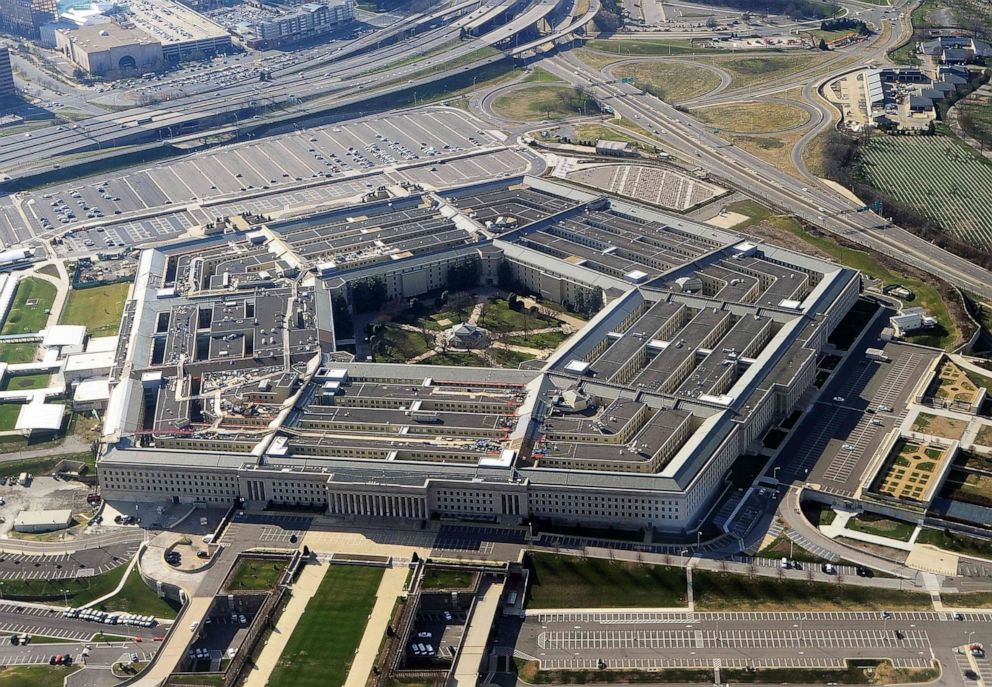 PHOTO: This file photo taken on Dec. 26, 2011, shows the Pentagon building in Washington, D.C.