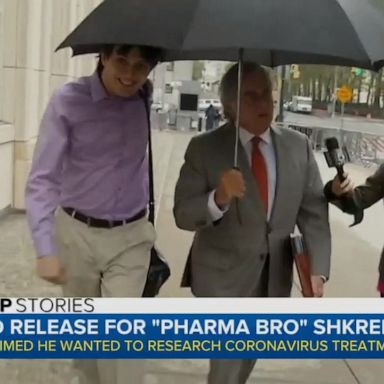 The former pharmaceutical company CEO was convicted of securities fraud.