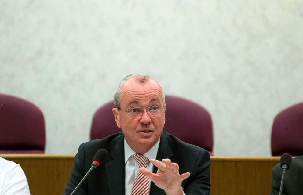 PHOTO: New Jersey Governor Phil Murphy in Newark, New Jersey, August 9, 2018. 