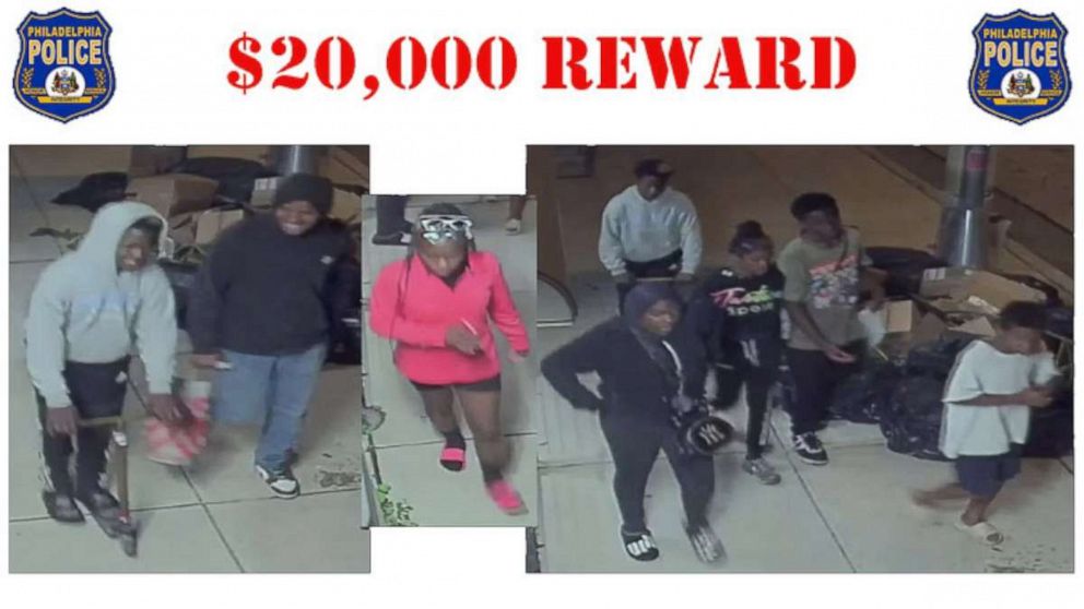 PHOTO: Philadelphia police said they are seeking seven teenage suspects in a deadly attack on a 72-year-old man on June 24, 2022.