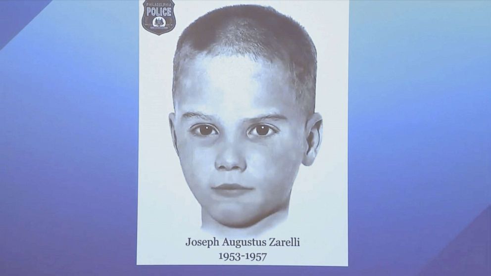 PHOTO: A little boy killed more than 60 years ago has finally been identified as Joseph Augustus Zarelli thanks to police work and DNA analysis, the Philadelphia Police Department said.