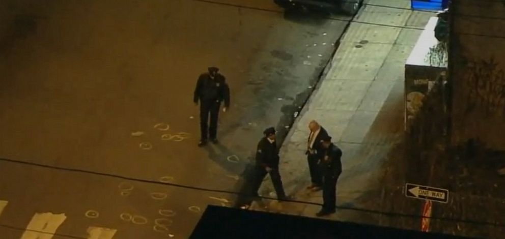 PHOTO: In this screen grab from a video, law enforcement officers are shown at the scene of a shooting in Philadelphia, Feb. 23, 2023.