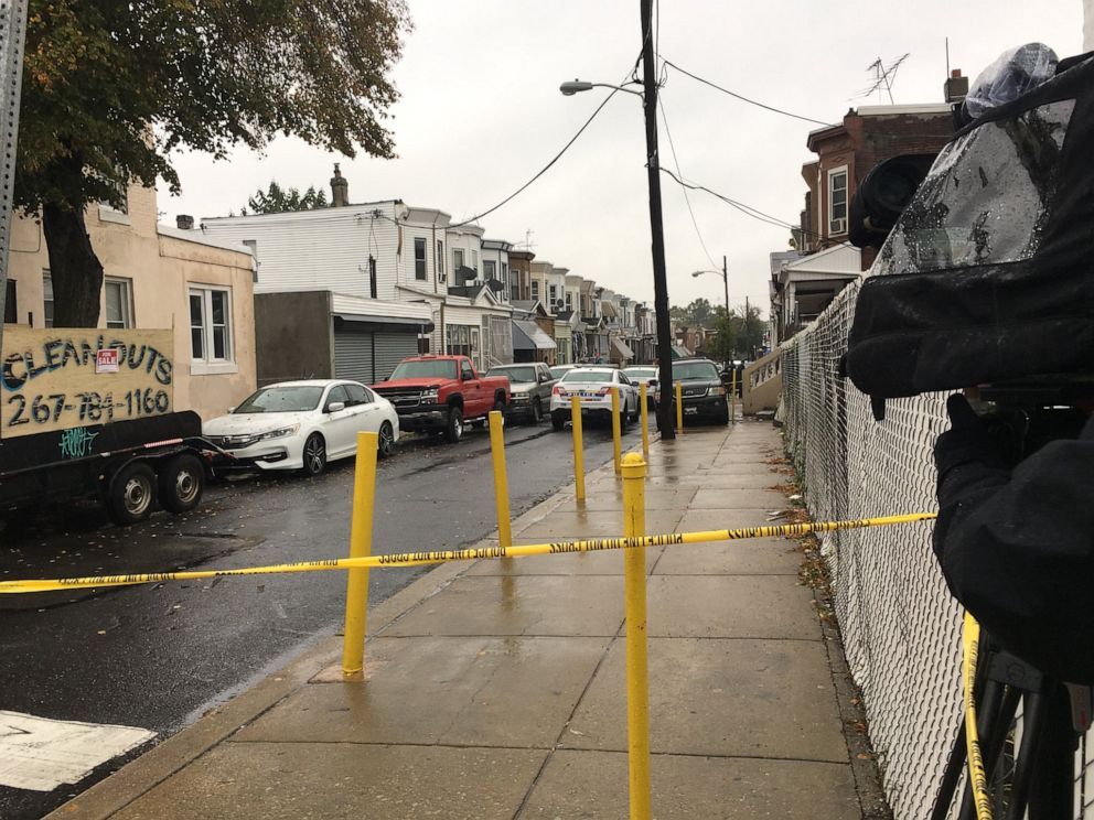 PHOTO: A 2-year-old child was killed in a shooting in North Philadelphia on Sunday, Oct. 20, 2019.
