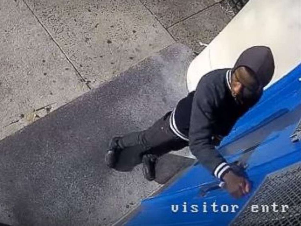 PHOTO: A teenager is wanted for bringing a gun to the entrance of Frederick Douglass Mastery Charter School in Philadelphia, Feb. 15, 2018.