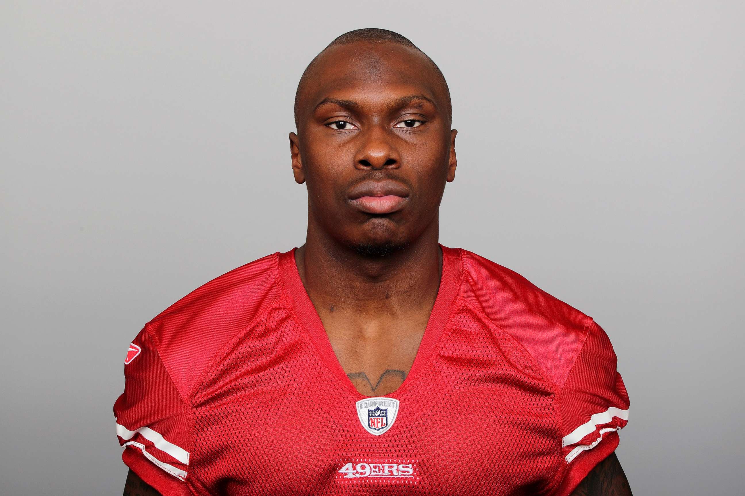 PHOTO: Phillip Adams of the San Francisco 49ers poses for his NFL headshot circa 2011 in San Francisco.
