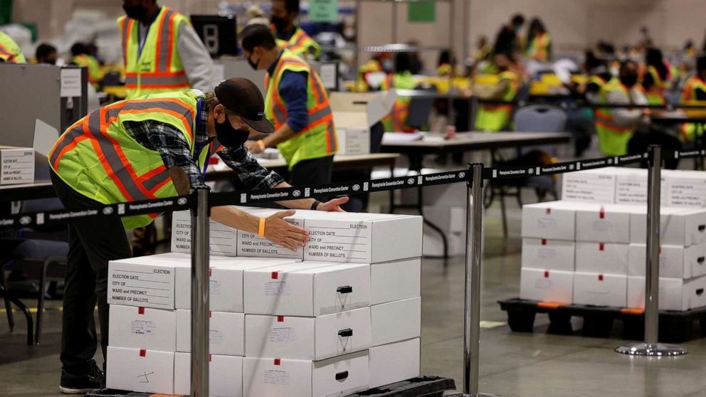 VIDEO: 450,000 ballots left to count for the state of Arizona