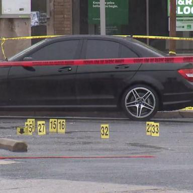 The shooting is the latest in an outbreak of gun violence in Philadelphia.