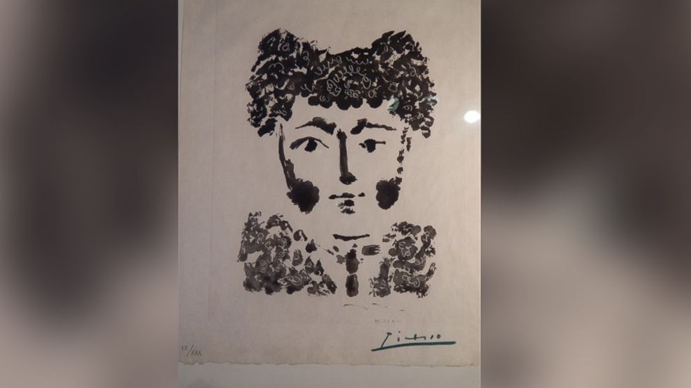 Picasso's 1949 etching Torero was stolen from a Milwaukee art appraisal firm on Friday. 