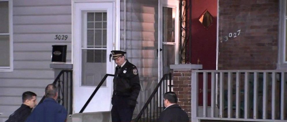 PHOTO: Six family members were stabbed while they were sleeping inside their Kensington home on the 3000 block of North Front Street, early in the morning of Feb. 11, 2022 in Philadelphia. Victims are being treated at Temple University Hospital.
