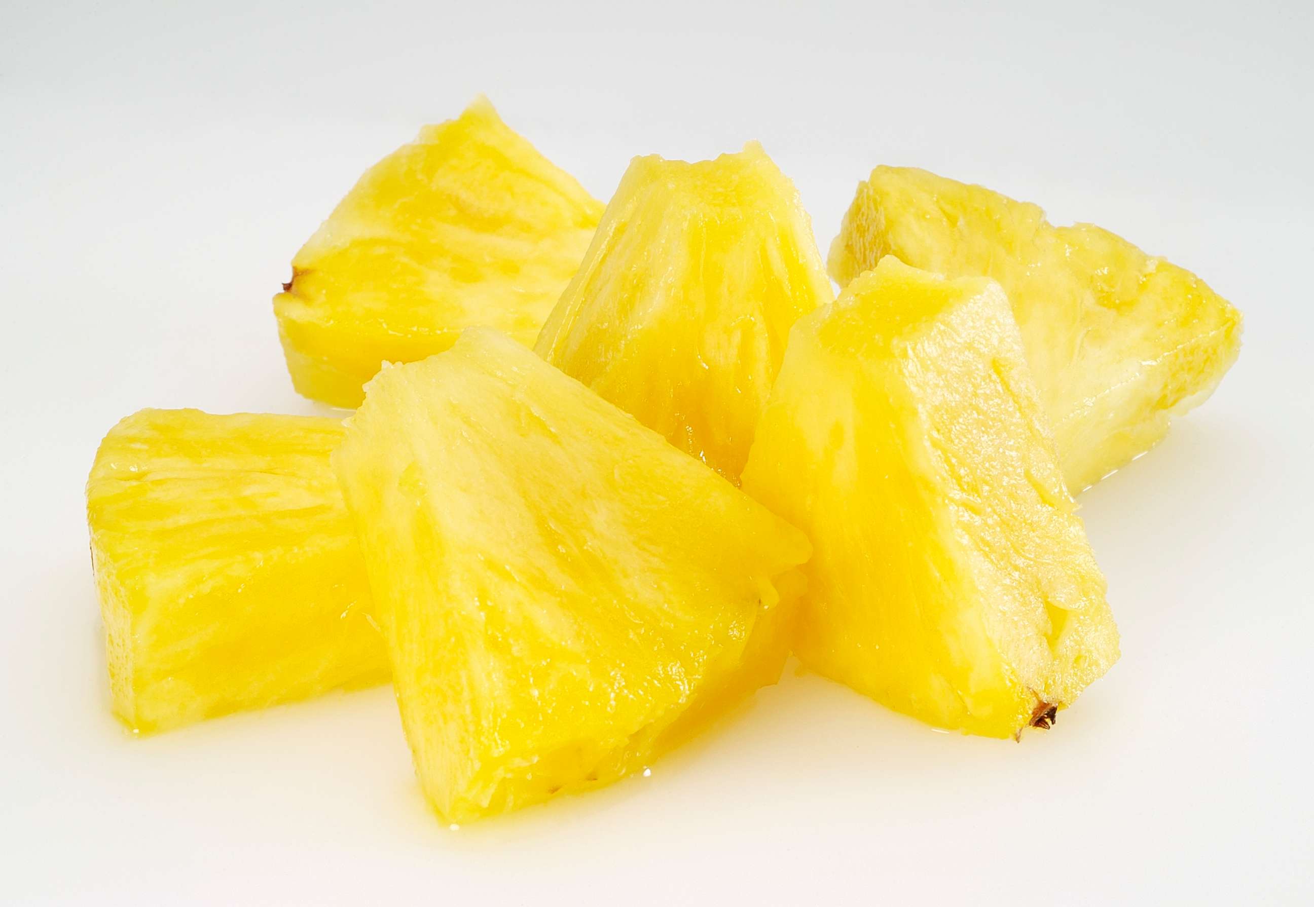 PHOTO: Pineapple chunks are seen here.