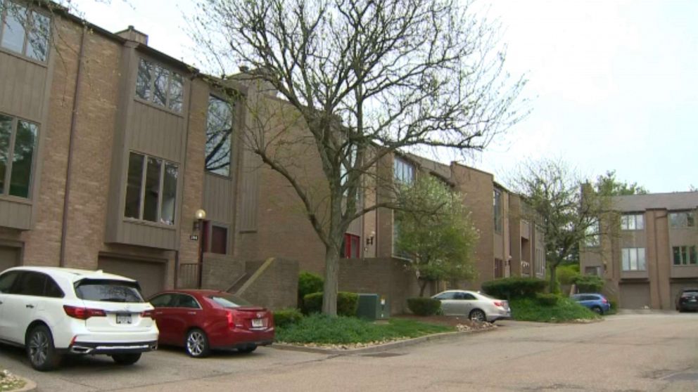 PHOTO: The townhouse on Elm Court where Dr. Bing Lu was found.