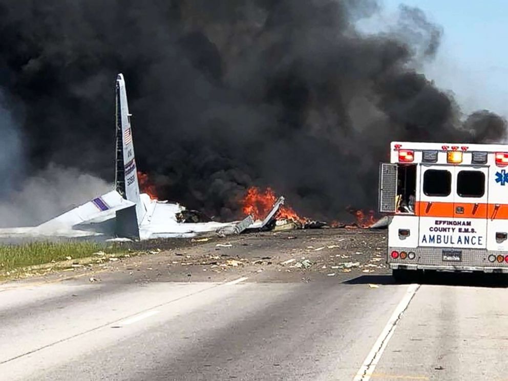 At least 5 dead after military plane crash in Savannah, ABC News