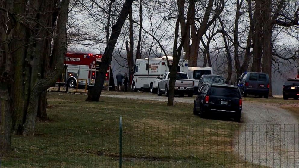 PHOTO: A twin-engine Piper Aerostar crashed in a field southeast of Springfield, Ill., on Jan. 28, 2020.