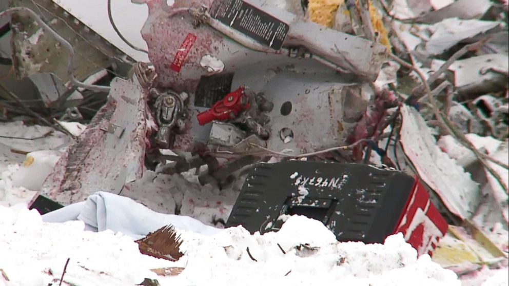   PHOTO: scene of a small plane near Kidron. , Ohio. 