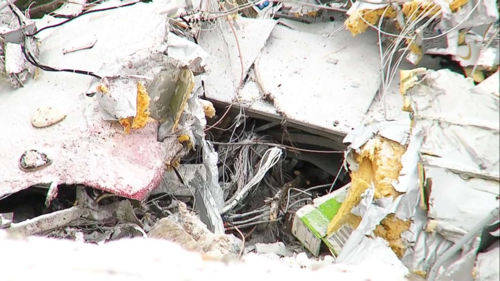   PHOTO: scene of a small plane near Kidron, Ohio. 