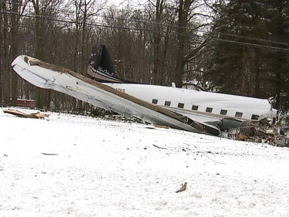   PHOTO: scene of a small plane near Kidron. , Ohio. 