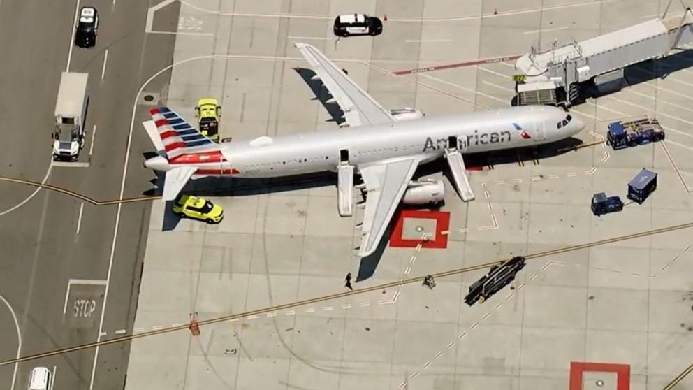 Ein Passagier der American Airlines erzählt von den Einzelheiten der Evakuierung eines Flugzeugs aufgrund von Rauch in San Francisco