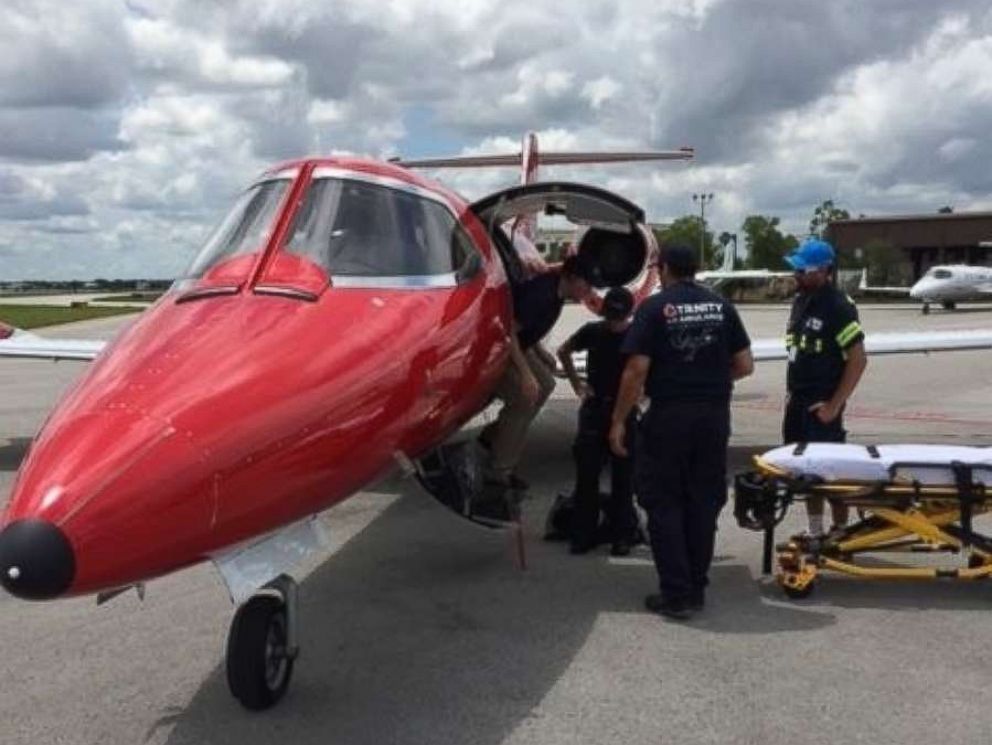 PHOTO: The 32-year-old woman from Massachusetts was transported to Fort Lauderdale, Fla., after being attacked by a shark on Sunday, Sept. 23, 2018.