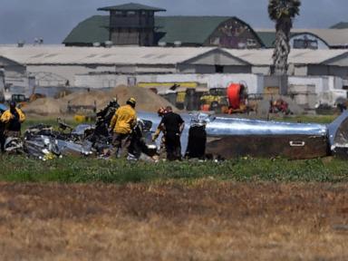 2 killed after World War II-era plane crashes near California airport: Officials