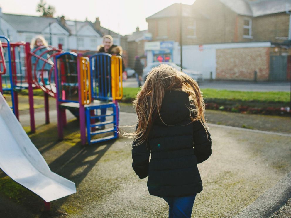 PHOTO: A stock image of children playing in a playground.
