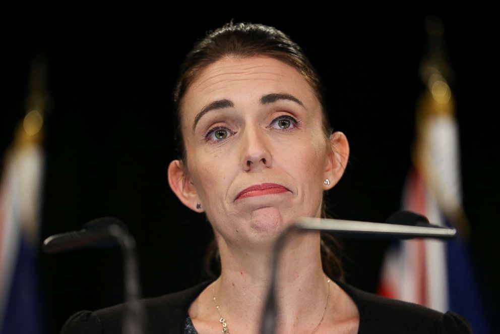 PHOTO: Prime Minister Jacinda Ardern gives a press conference at Parliament, March 18, 2019 in Wellington, New Zealand.