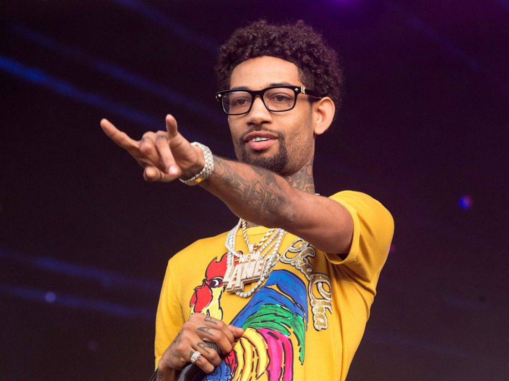 PHOTO: PnB Rock performs at the 2018 Firefly Music Festival in Dover, Del., June 16, 2018.