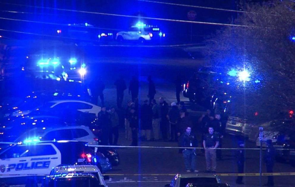 PHOTO: Two police officers were shot in Birmingham, Ala., Jan. 13, 2019.