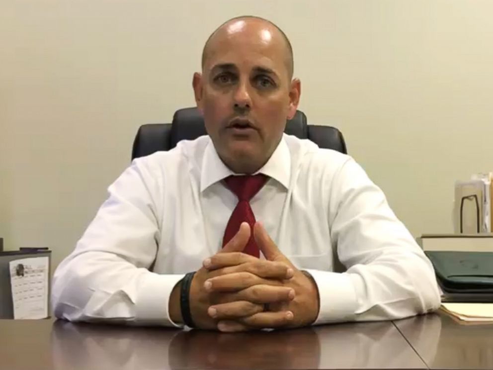 PHOTO: Capt. Jason Daffin speaks about the Emily Paul case in a video posted to the Bay County Sheriffs Office Facebook account on Aug. 2, 2018.