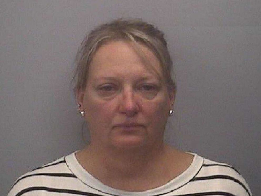 PHOTO: Jennifer Janus was arrested on Tuesday, July 09, 2019 for allegedly driving her SUV while her children were sitting in an inflatable rooftop pool.