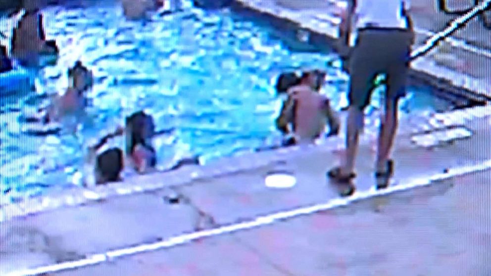 PHOTO: A woman saved a child from drowning at a pool in Minnesota. 