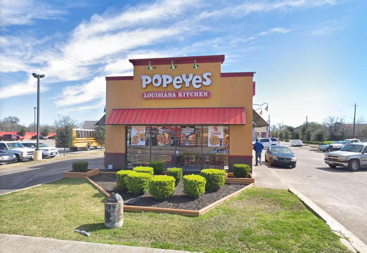 PHOTO: Popeye's Louisiana Kitchen at 7159 Scott Street, Houston, Texas.