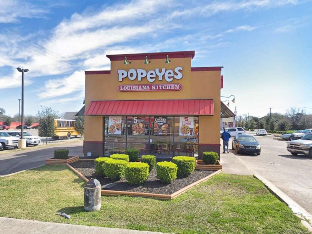 PHOTO: Popeyes Louisiana Kitchen at 7159 Scott Street, Houston, Texas.