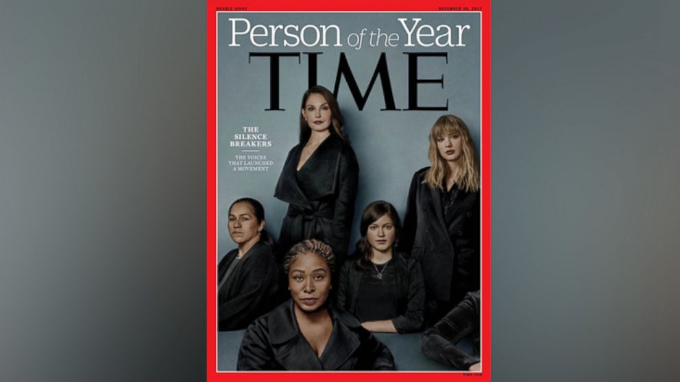 Time Magazine names The Silence Breakers as The Person of the Year, 2017.