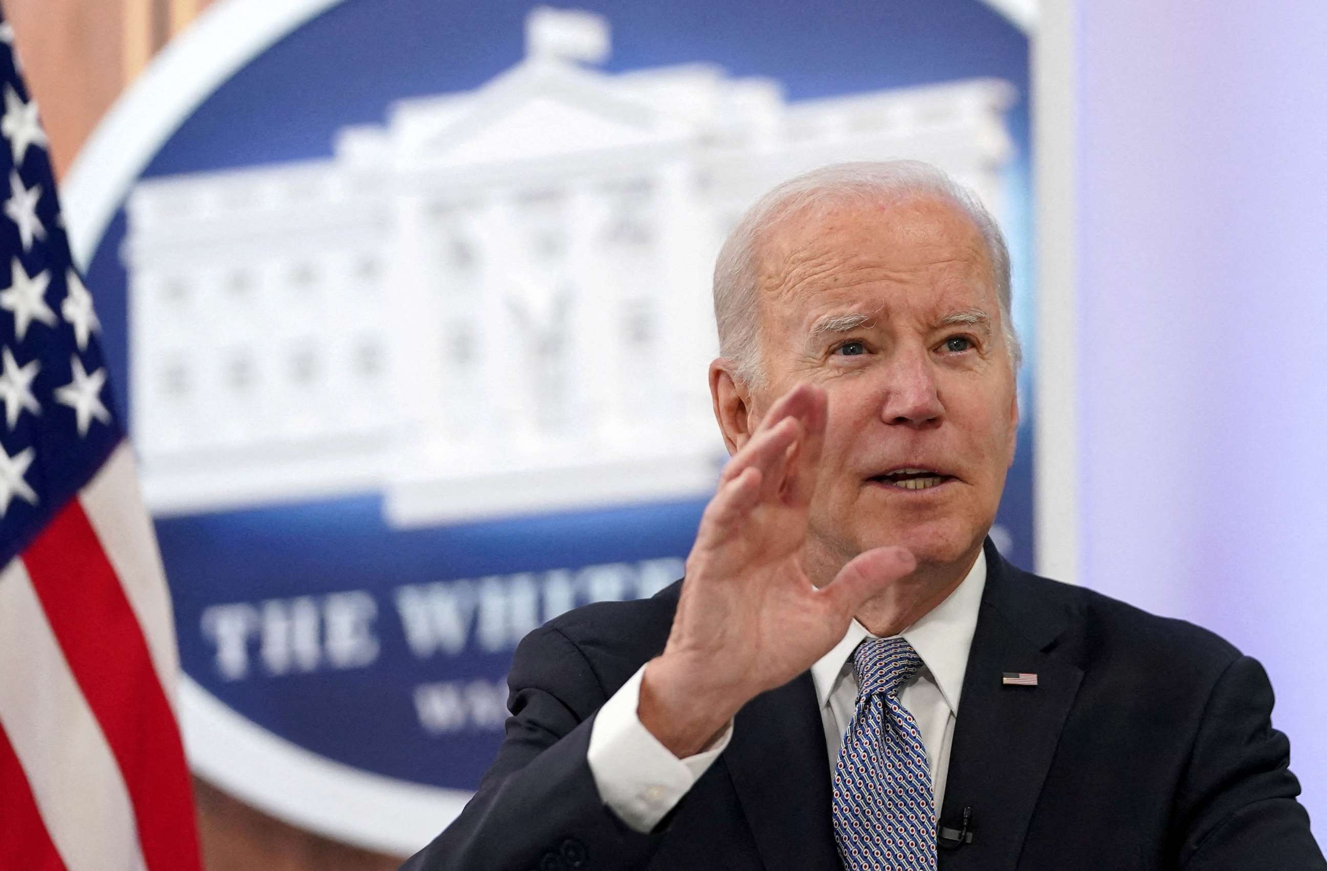 PHOTO: President Joe Biden convenes the fourth virtual leader-level meeting of the Major Economies Forum (MEF) on Energy and Climate at the White House in Washington, April 20, 2023.